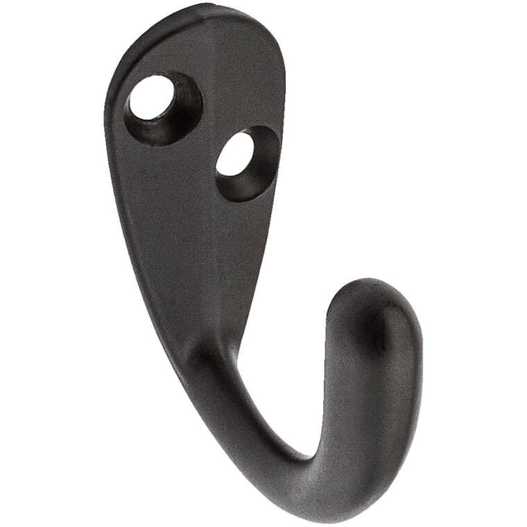 2 Pack Oil Rubbed Bronze Clothes Hooks