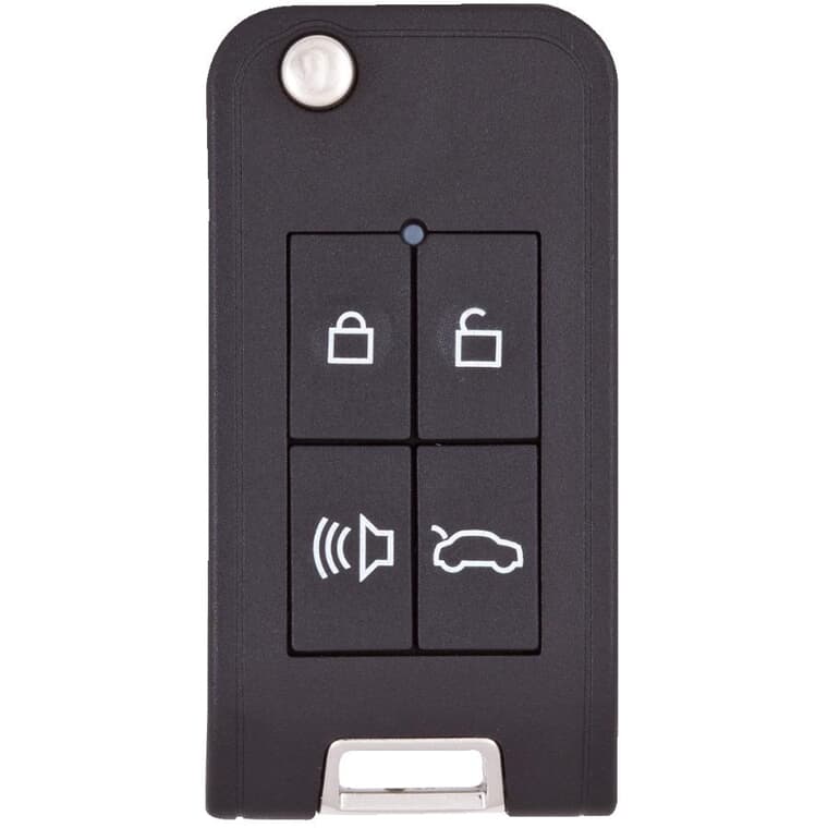 4 Button GM Fob Flip Key Case