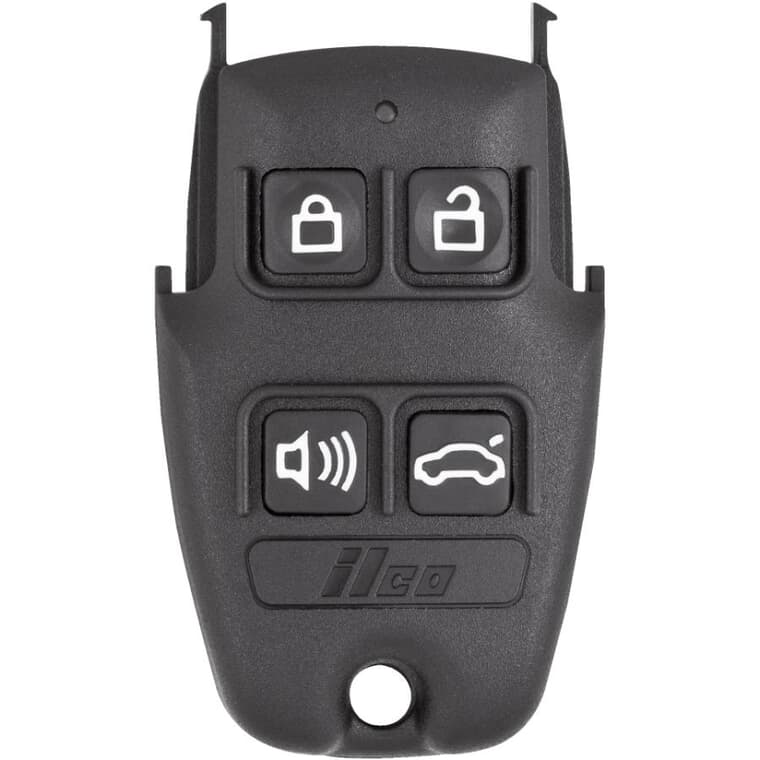 4 Button GTI Fob Key Case, with Transponder