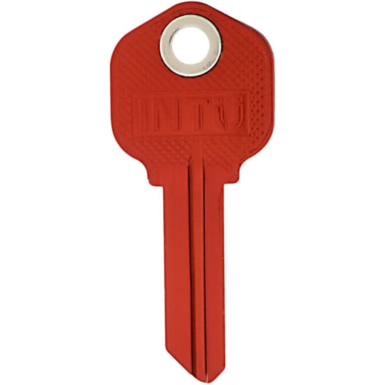 Magnetic KW1 Key Blank, Red