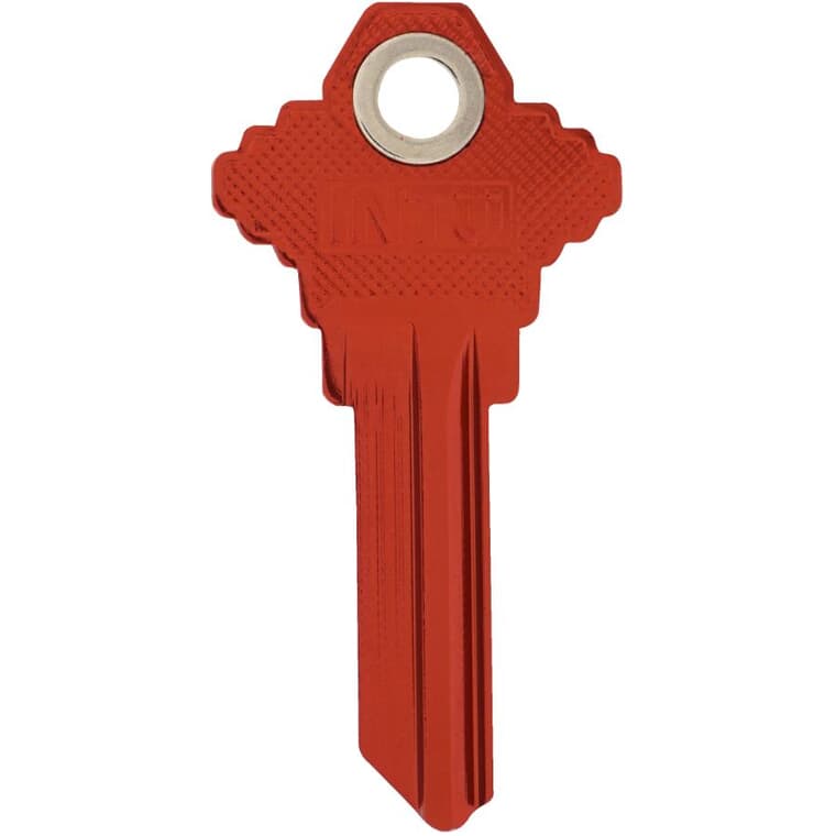 Magnetic SC1 Key Blank, Red