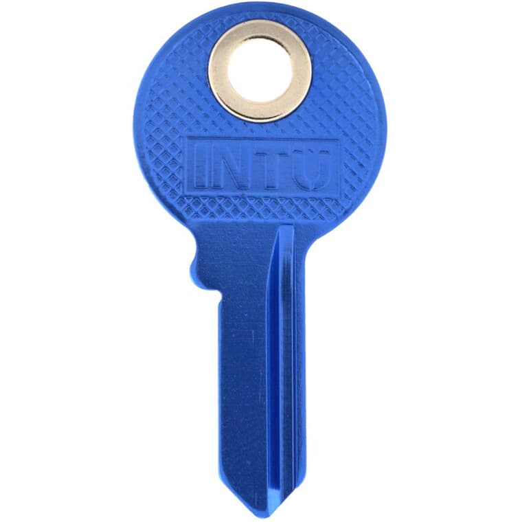 Magnetic M1 Key Blank, Blue