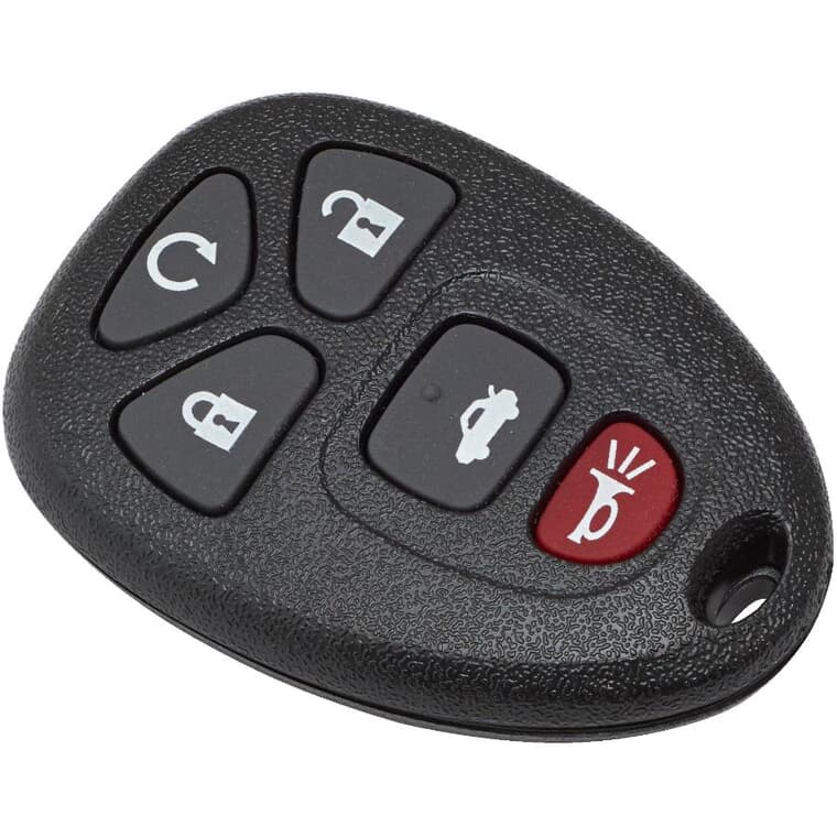 5 Button GM Keyless Fob - with Battery