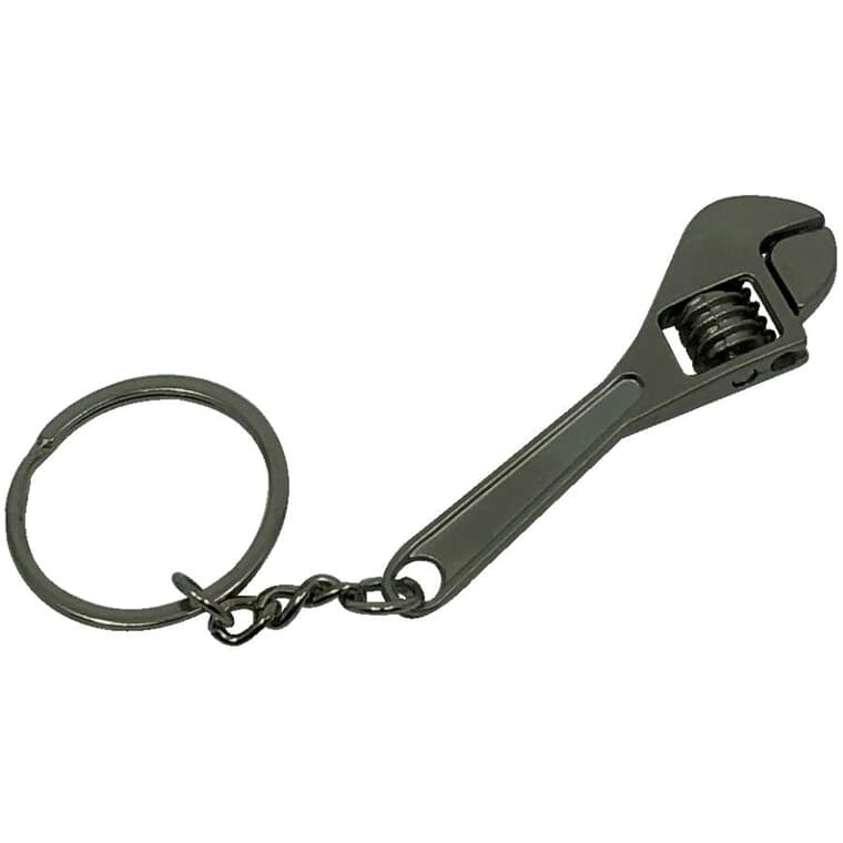Adjustable Wrench Tool Keychain