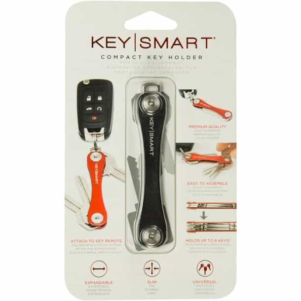 Keysmart Black Metal Key Holder/Organizer Home Hardware