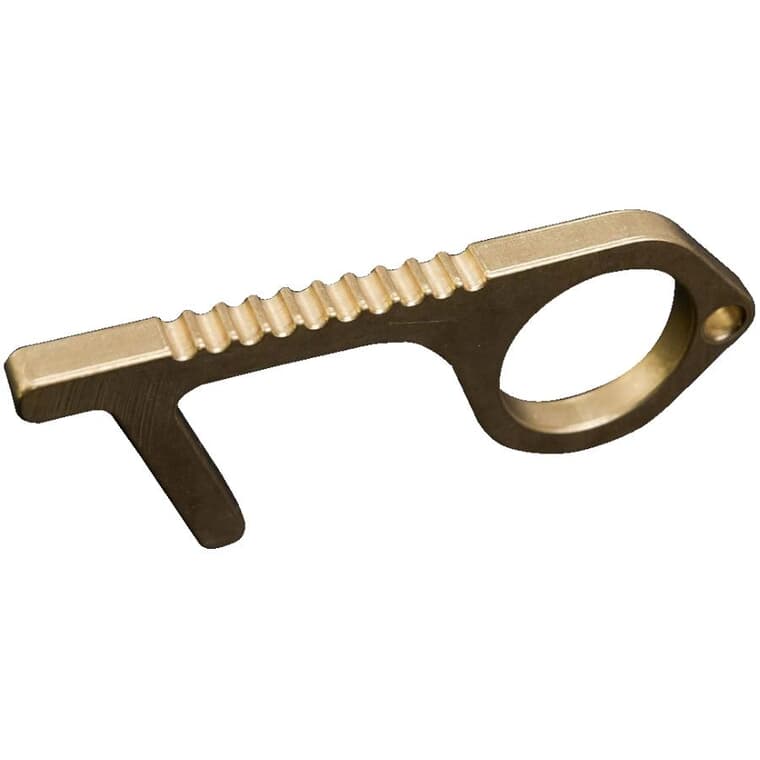 Antimicrobial Brass Hand Tool Keychain