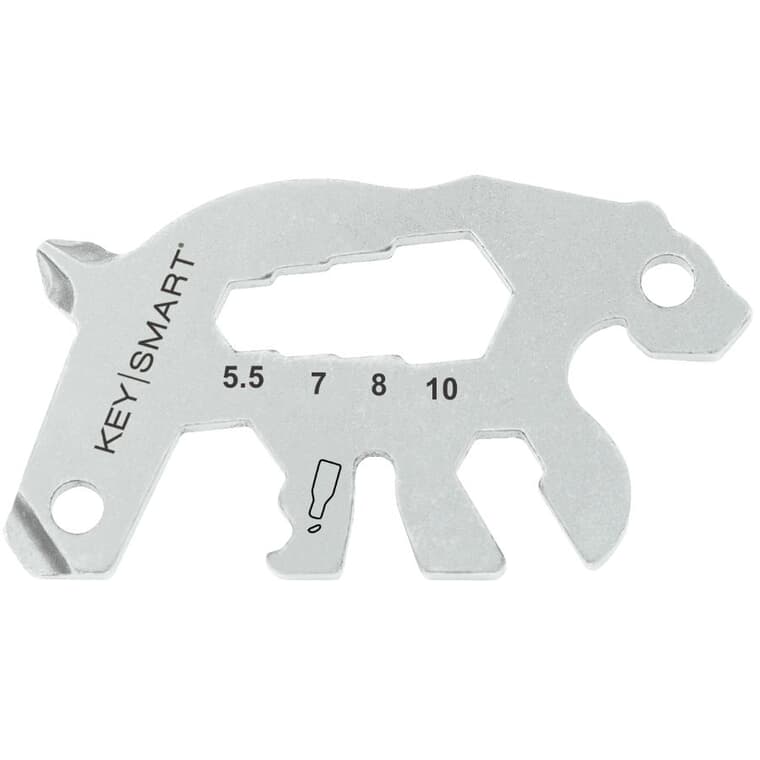 Bear Stainless Steel Multi Tool Keychain
