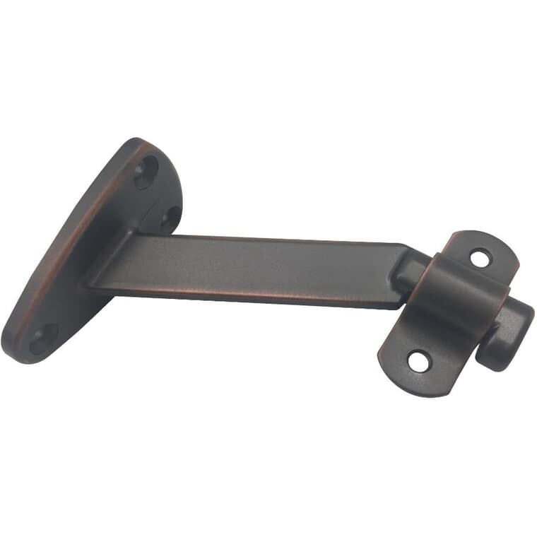 Handrail Bracket - Oil Rubbed Bronze + Anodized Aluminum
