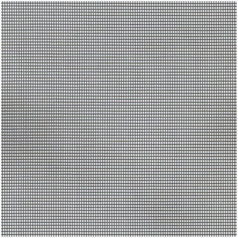 Moustiquaire en fibre de verre gris, 24 po x 100 pi