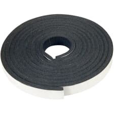 Joint En Mousse Caoutchouc étanche – 4mm De Diamètre, 1 Mètre De Long, Noir