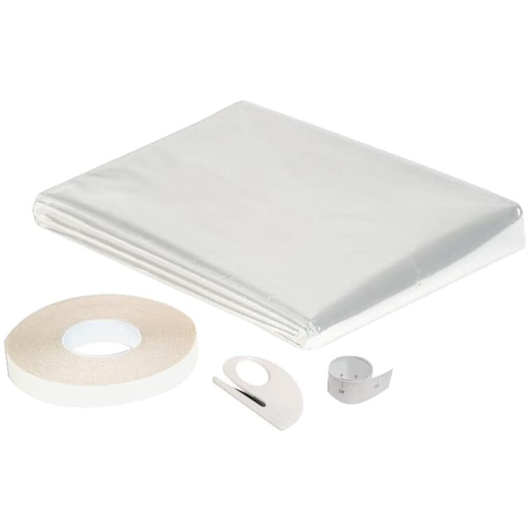 Insulation Window Kit - with Accessories, 84" x 110"