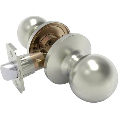 Home Security Bala Passage Door Knobset Home Hardware