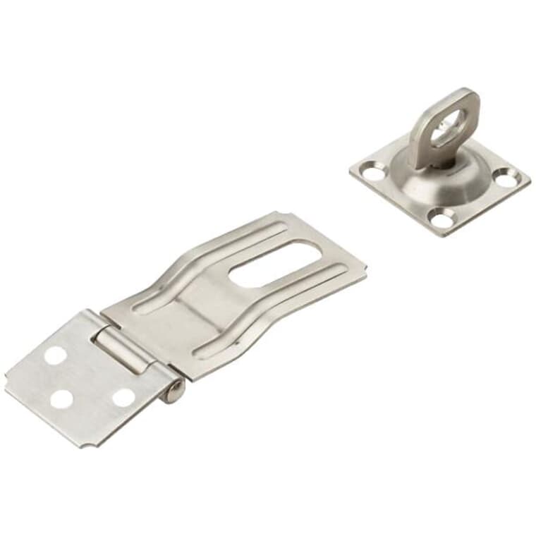 3-1/4" Stainless Steel Swivel Safety Hinge Hasp
