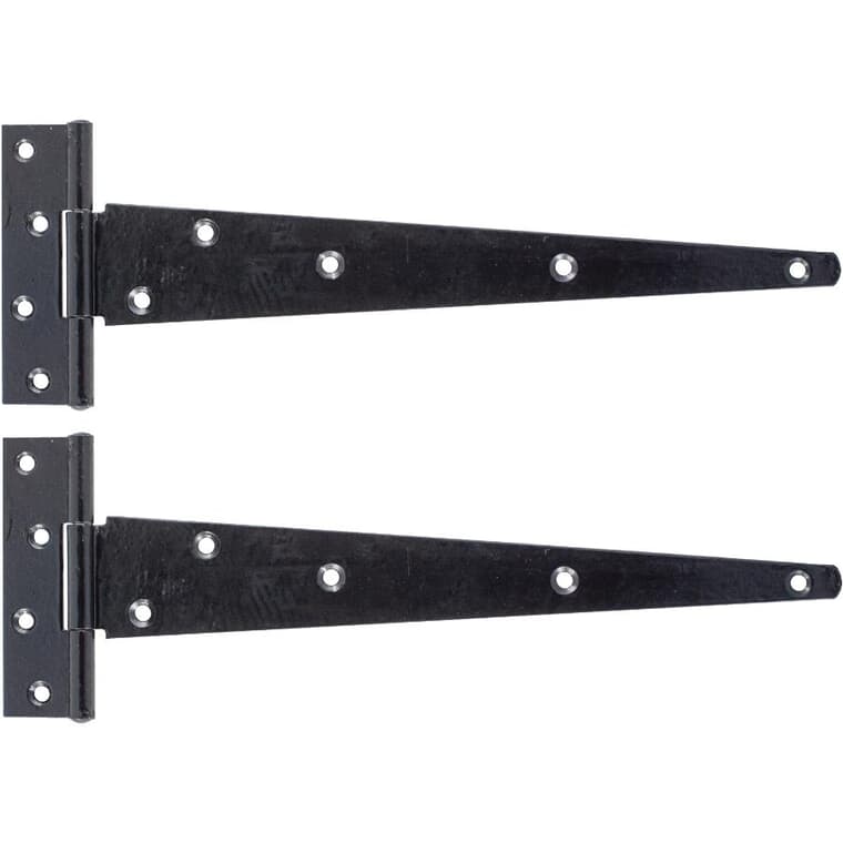 2 Pack 12" Heavy-Duty T-Hinges