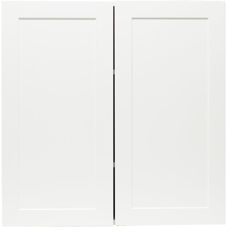 Huntsville Assembled Upper Cabinet - White, 30" x 30", 2 Doors