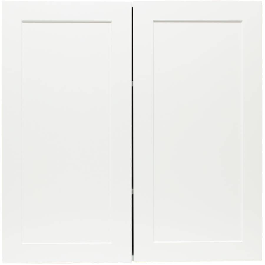 CABINETSMITH:33" x 30" Assembled Wall Cabinet - with Soft Close Door, Huntsville White