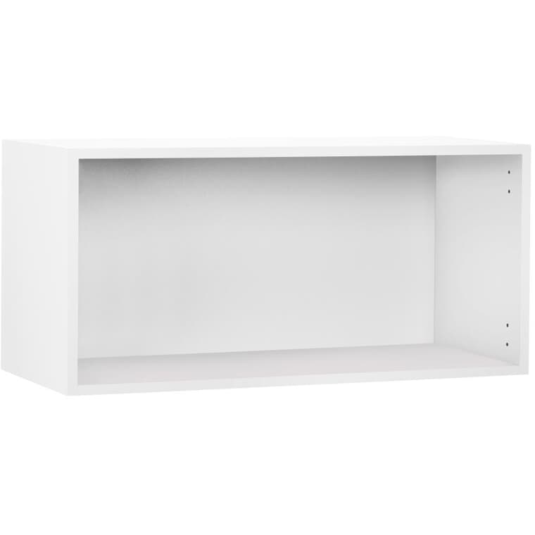 Knockdown Wall Bridge Cabinet - White, 30" x 15"