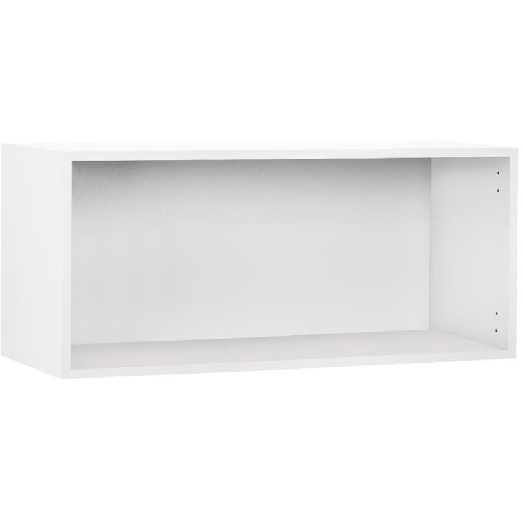 Knockdown Wall Bridge Cabinet - White, 33" x 15"
