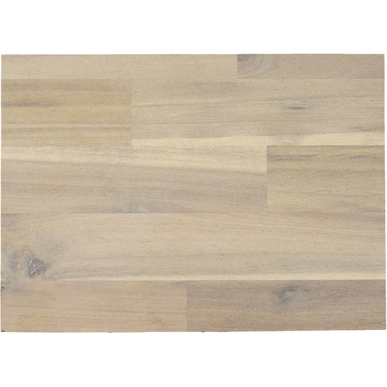 Acacia Wood Countertop - Organic White, 72" x 25.5" x 1.5"