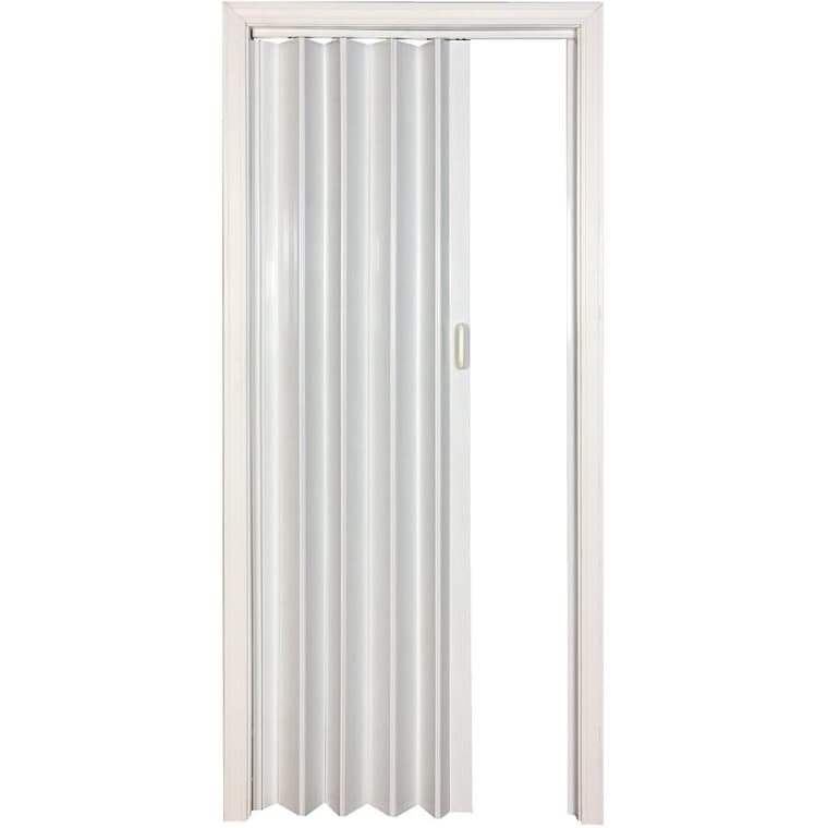 24" - 36" x 80" Oakmont Frost White Folding Door