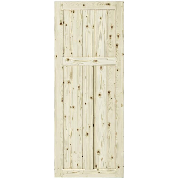 Craftman Pine Barn Door - 33" x 84"