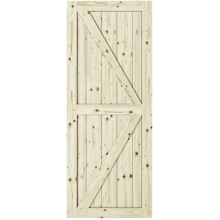 Artisan Pine Barn Door - 42" x 84"