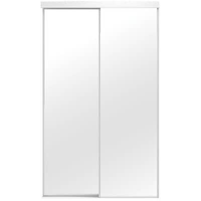 80 Mirror Sliding Closet Door, Framed Mirrored Sliding Closet Doors