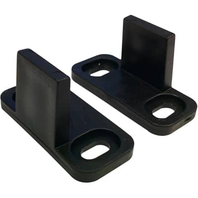 Onward Black Floor Mount Door Guide Home Hardware Onward Black Floor Mount Door Guide, Sliding Closet Door Floor Guide Black