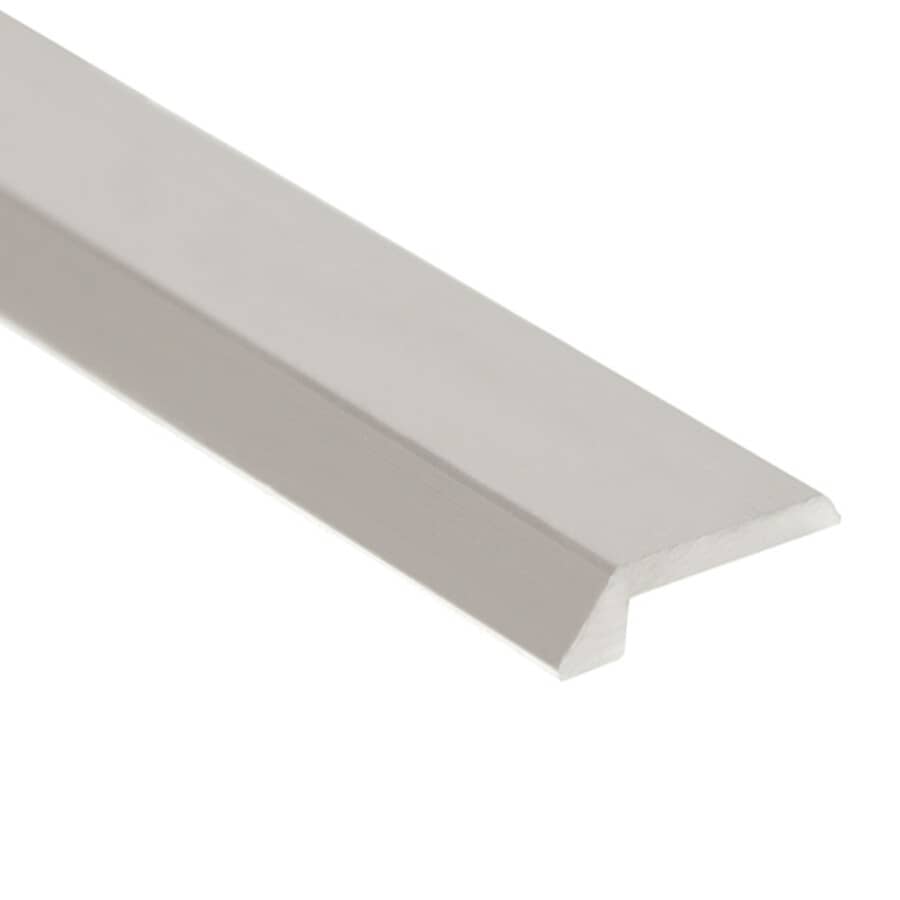 SHUR-TRIM:Polished Silver Aluminum Tile Edging - 1/8" x 6'