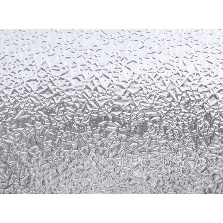 Pellicule autocollante pour fenêtre Glacier, 24 x 47 po