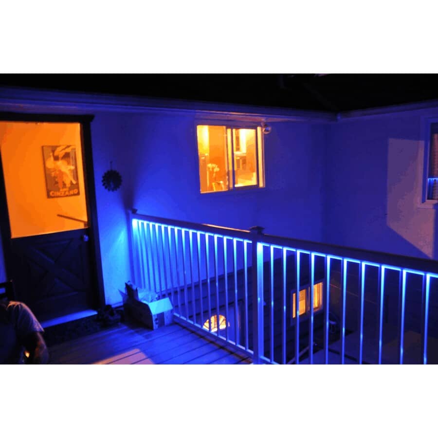 REGAL IDEAS Poteau d'extrémité de 2-1/4 po x 2-1/4 po en aluminium pour ...