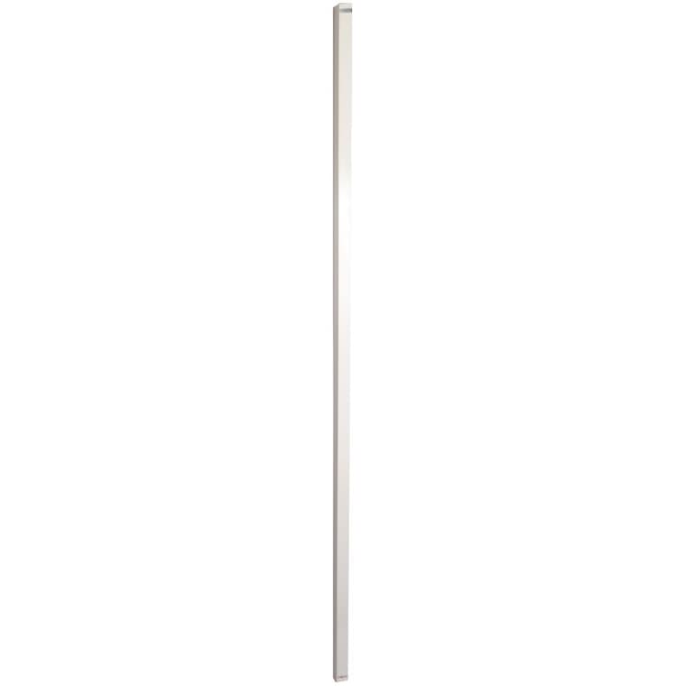 19 Pack 3/4" x 42" White Aluminum Straight Railing Pickets, for 8' section