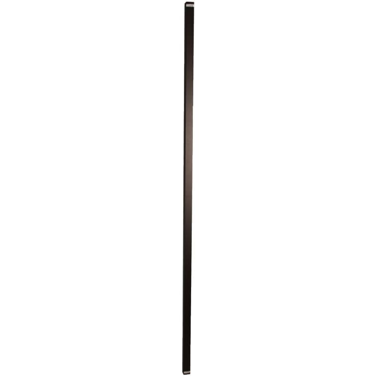 19 Pack 3/4" x 42" Bronze Aluminum Straight Railing Pickets, for 8' section