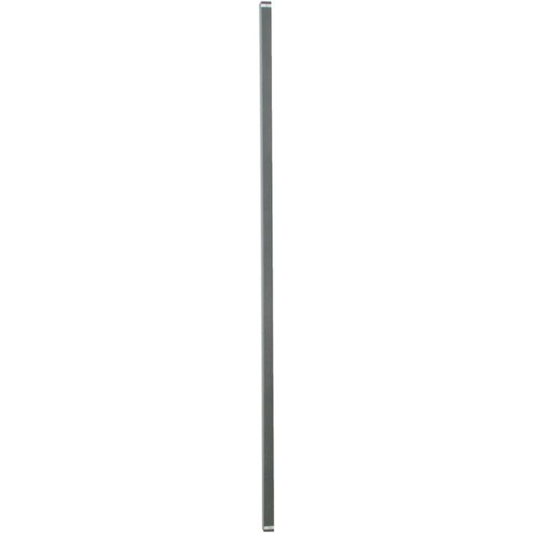 3/4" x 42" Titanium Slate Aluminum Straight Railing Pickets, for 10' section - 24 Pack