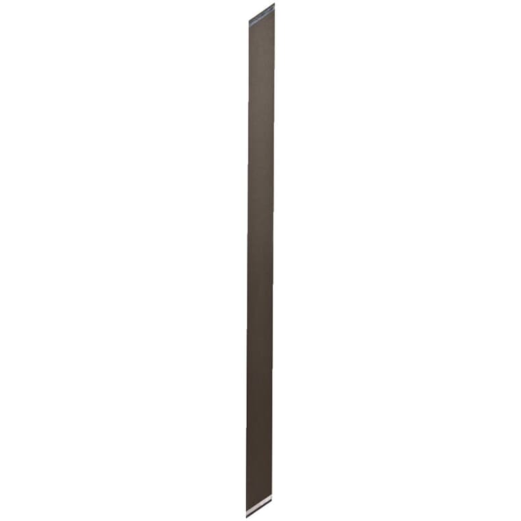 Paquet de 6 barreaux larges en aluminium de 1-1/2 po pour section de rampe d'escalier de 3 pi, bronze