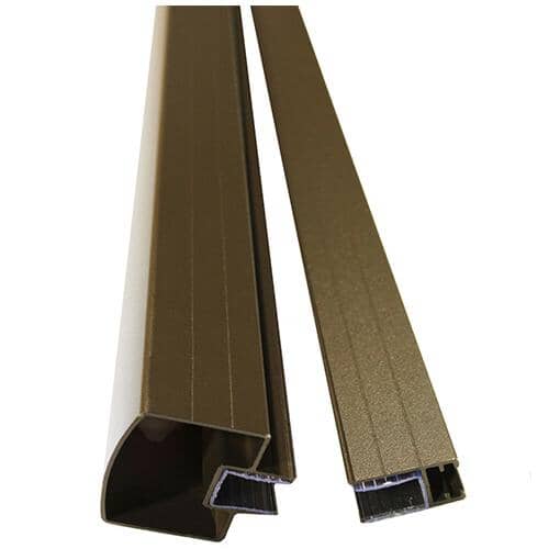 VISTA 7' Aluminum Top & Bottom Rails | Home Hardware