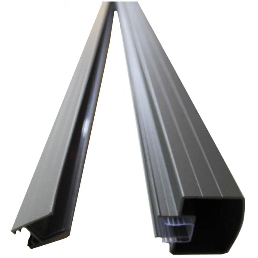 Top Fix Rails VISTA 7' Aluminum Top & Bottom Rails | Home Hardware