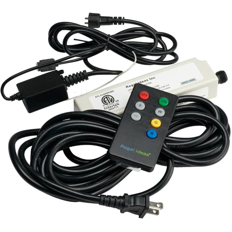 Low Voltage LED Control Unit, with RF Remote Control