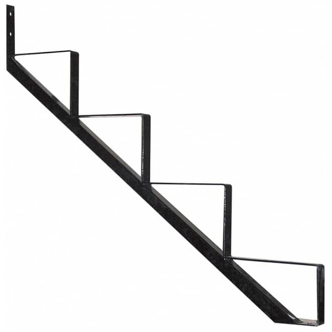 4 Inch Riser Step PYLEX 4 Step Steel Stair Riser | Home Hardware