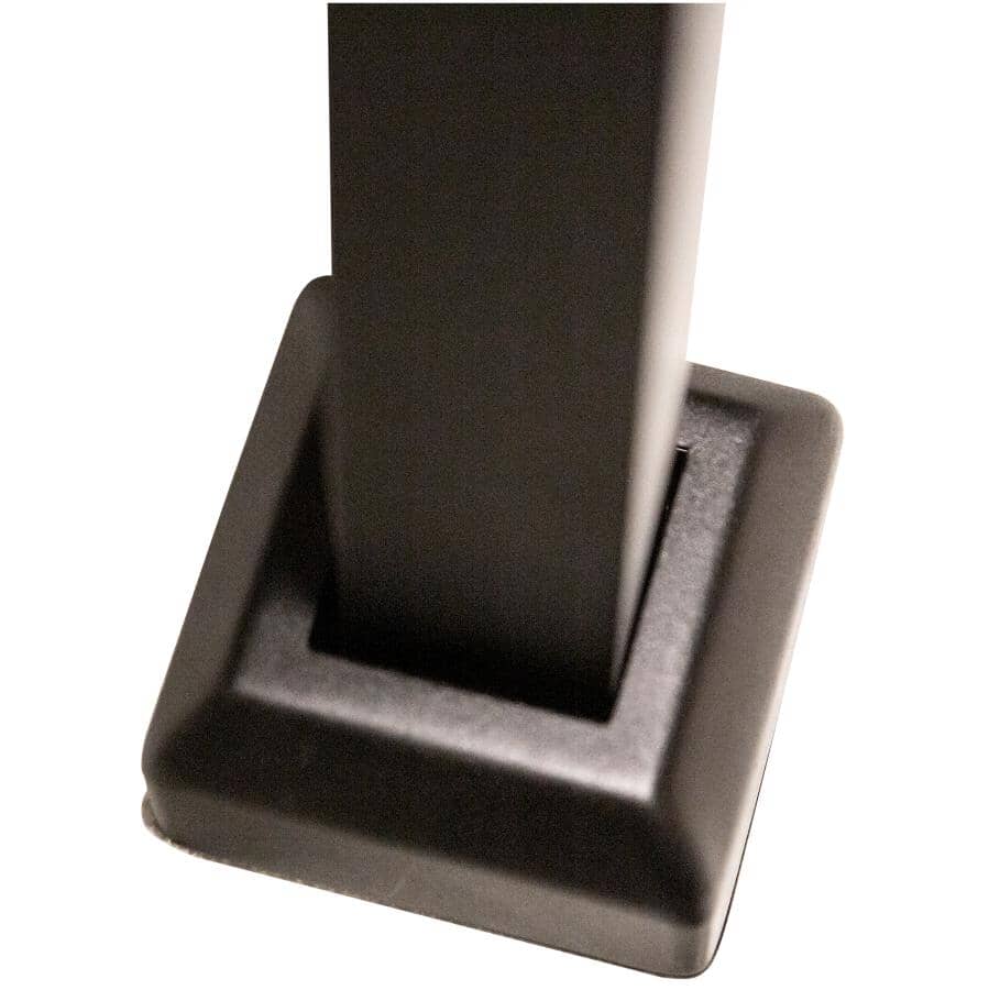 Stoop Handrial NUVO IRON 2-3 Step Aluminum Stoop Railing Handrail Kit | Home Hardware