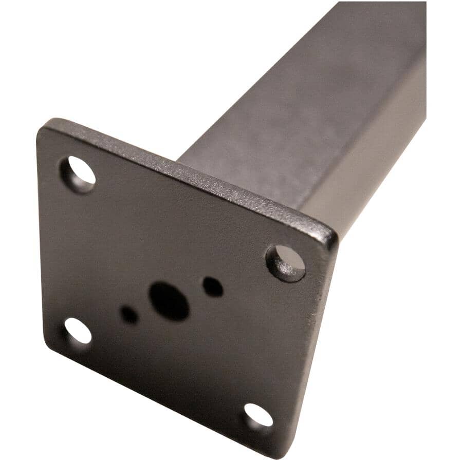 Stoop Handrial NUVO IRON 2-3 Step Aluminum Stoop Railing Handrail Kit | Home Hardware