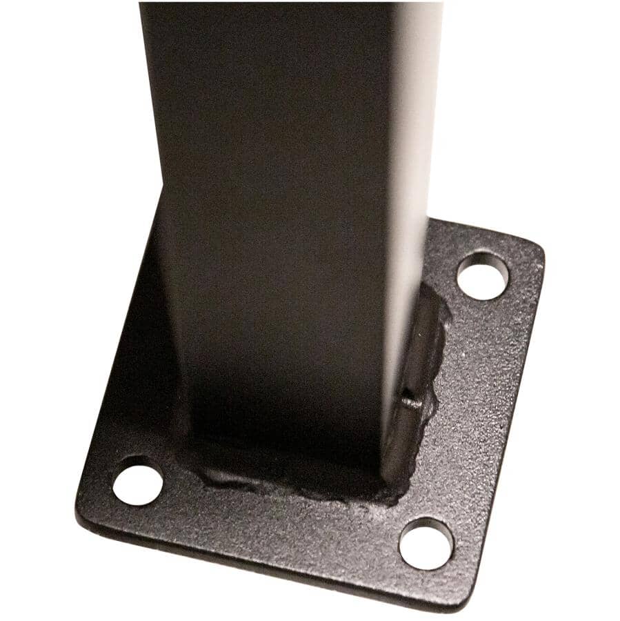Stoop Handrial NUVO IRON 4-5 Step Aluminum Stoop Railing Handrail Kit | Home Hardware