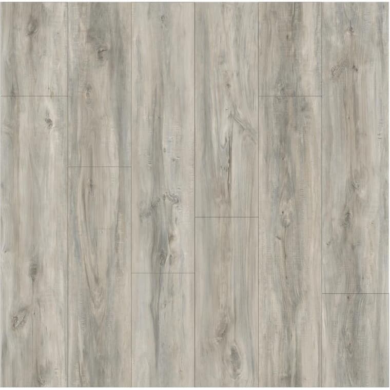 HydraSafe Collection 7.68" x 47.83" Water-Resistant Laminate Plank Flooring - Arctic, 15.3 sq. ft.