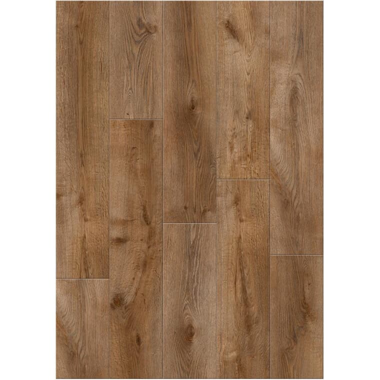 HydraSafe Collection 7.68" x 47.83" Water-Resistant Laminate Plank Flooring - Mediterranean, 15.3 sq. ft.