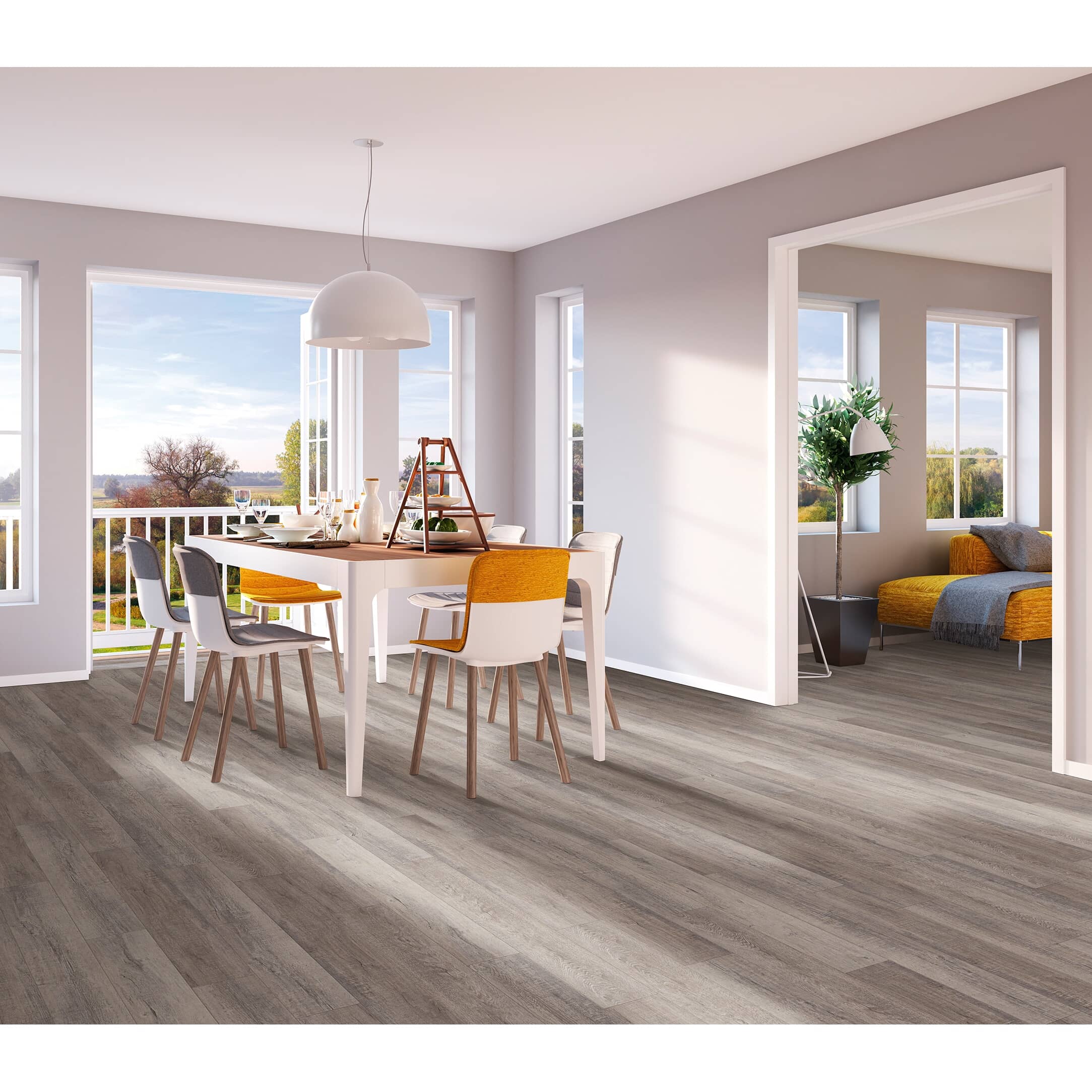 FRONTIER SURFACES 6" x 36" SPC Flooring | Home Hardware