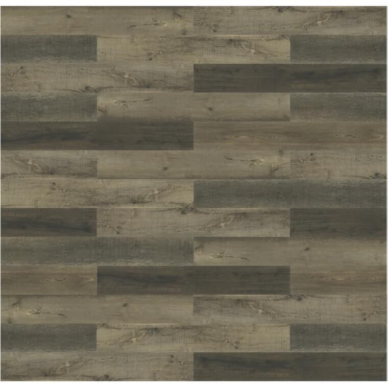 NinjaXtra Collection 7" x 48" Banyan SPC Plank Flooring - with Attached IXPE Pad, 23.9 sq. ft.