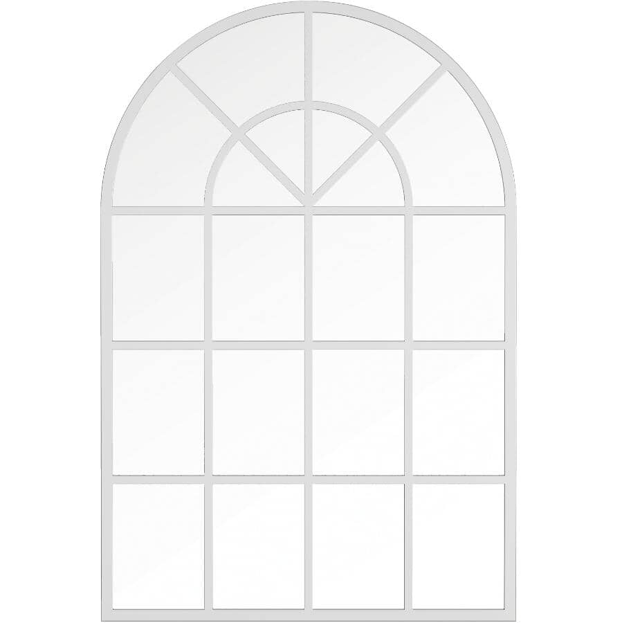 INSTYLE:Window Wall Mirror - Silver, 28" x 42"