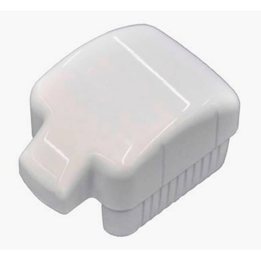 REGAL IDEAS White Aluminum Handrail Cap | Home Hardware