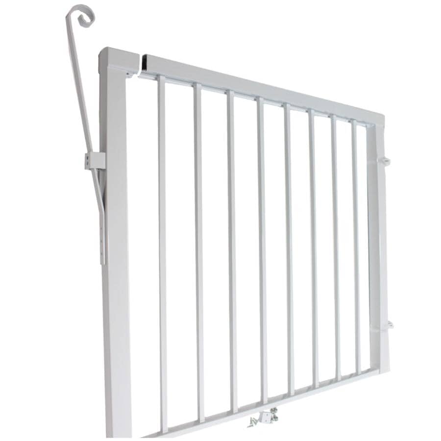 Picket Rv Gate VISTA 4' Aluminum Straight Picket Gate Package | Home Hardware