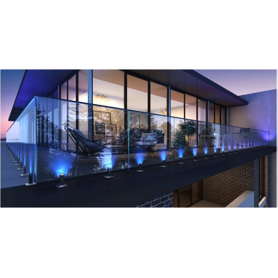 VISTA Frameless Glass Base Bracket LED Light Kit | Home Hardware